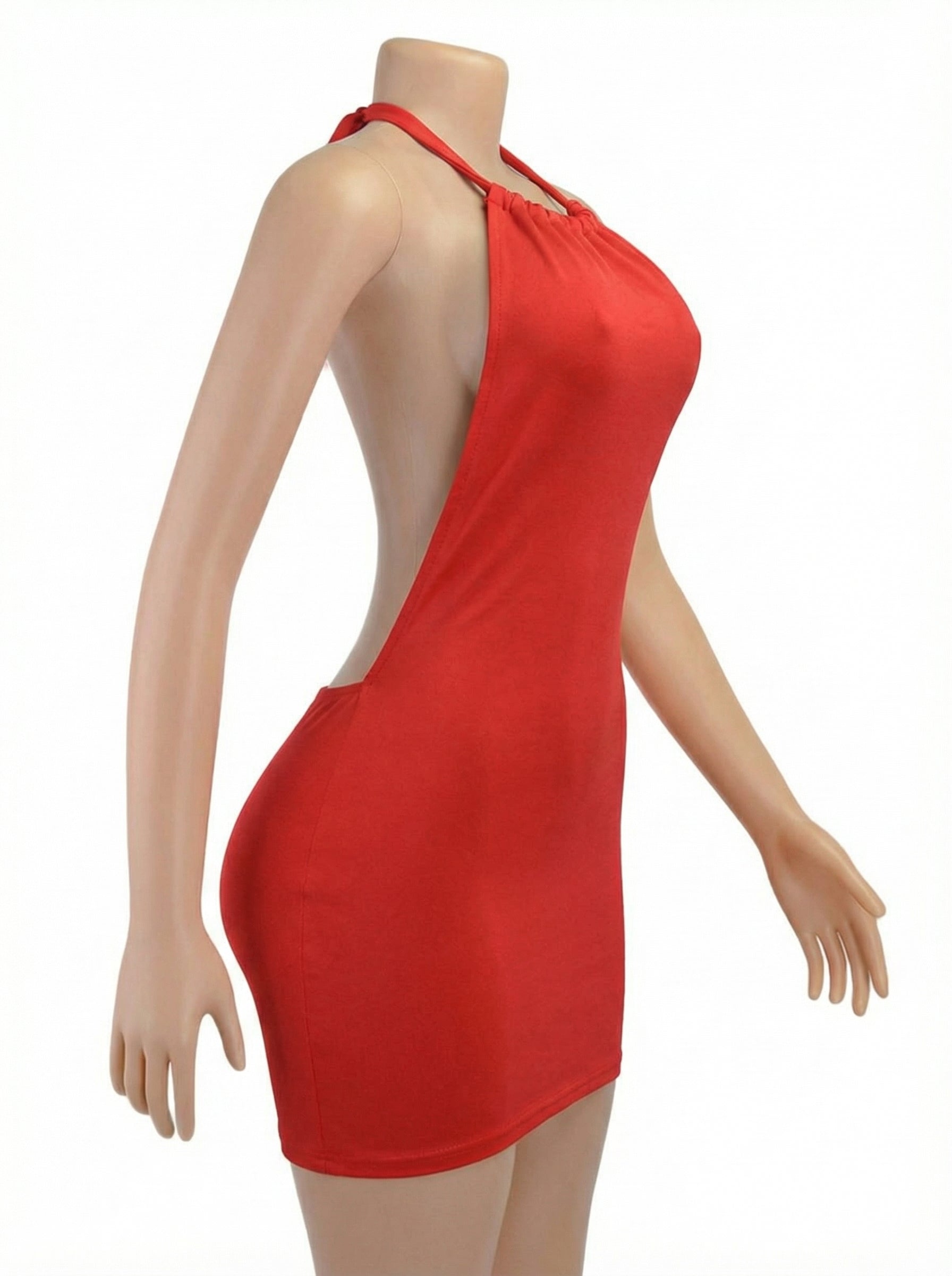 Backless Mini Dresses