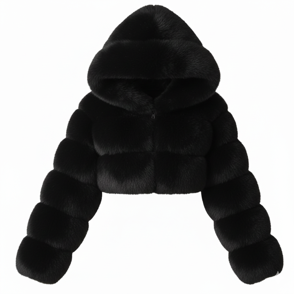 Fashionable Fur Winter Coat