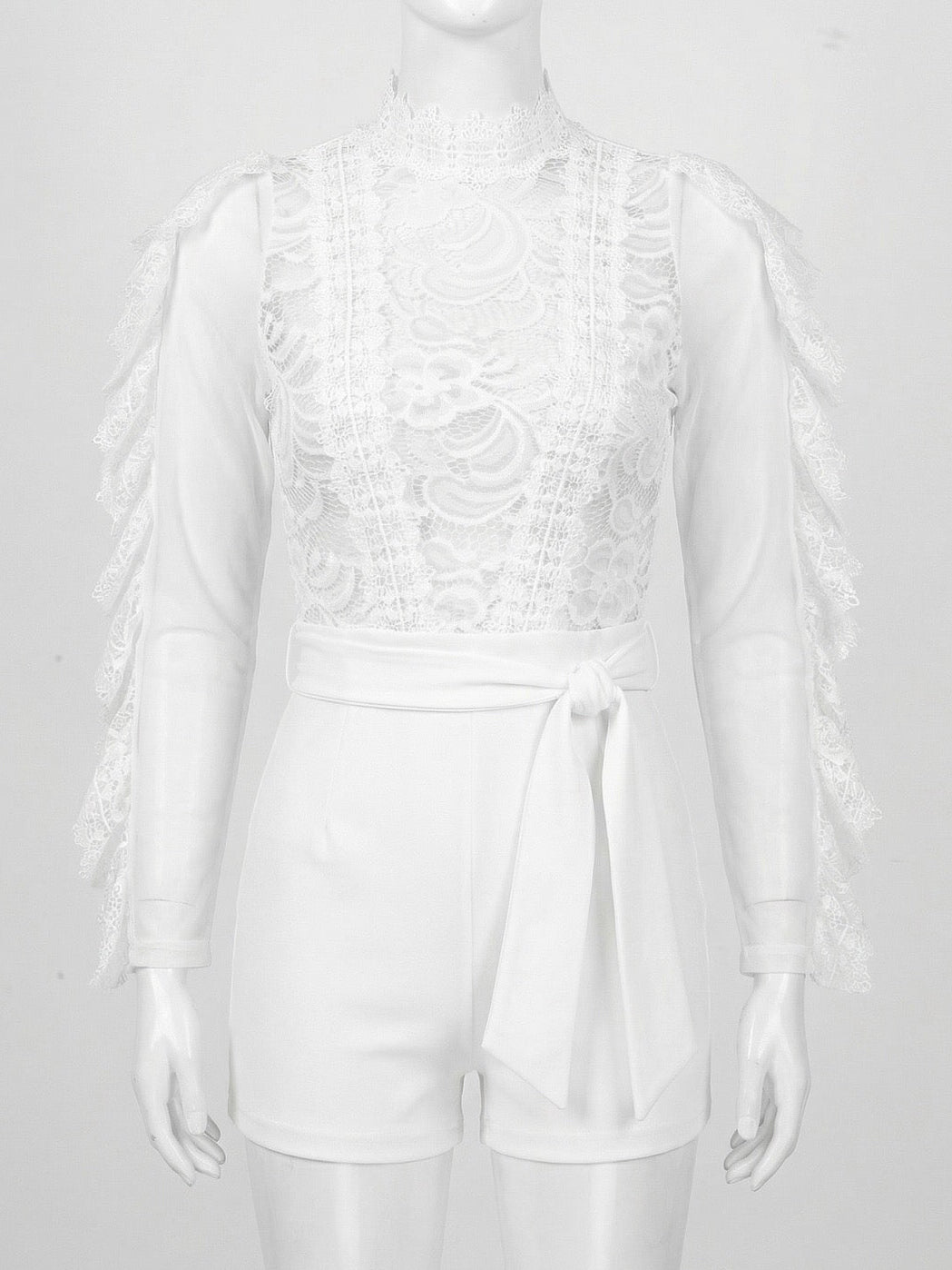 Classy Lace Top Jumpsuit