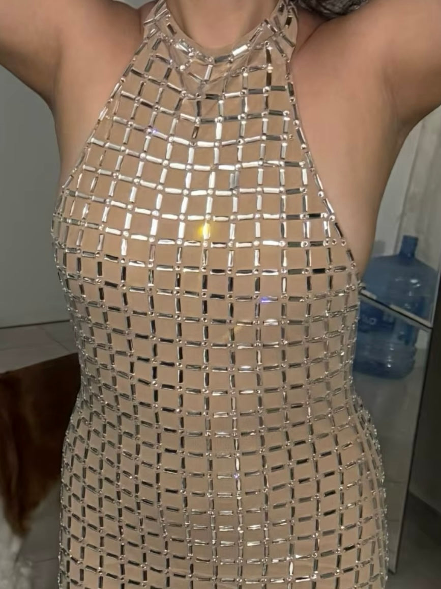 Classy Long Bling Dress