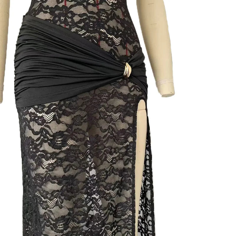 Sexy Long Lace Dress