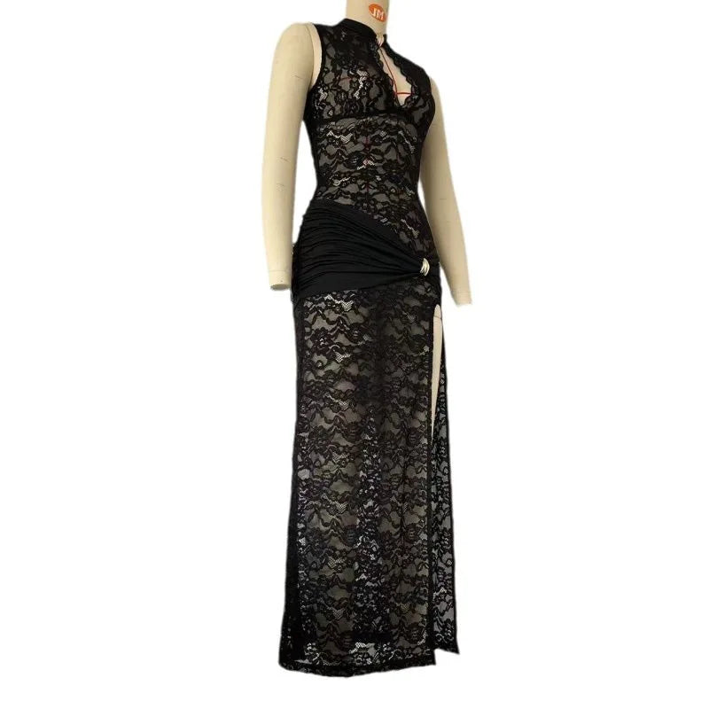 Sexy Long Lace Dress