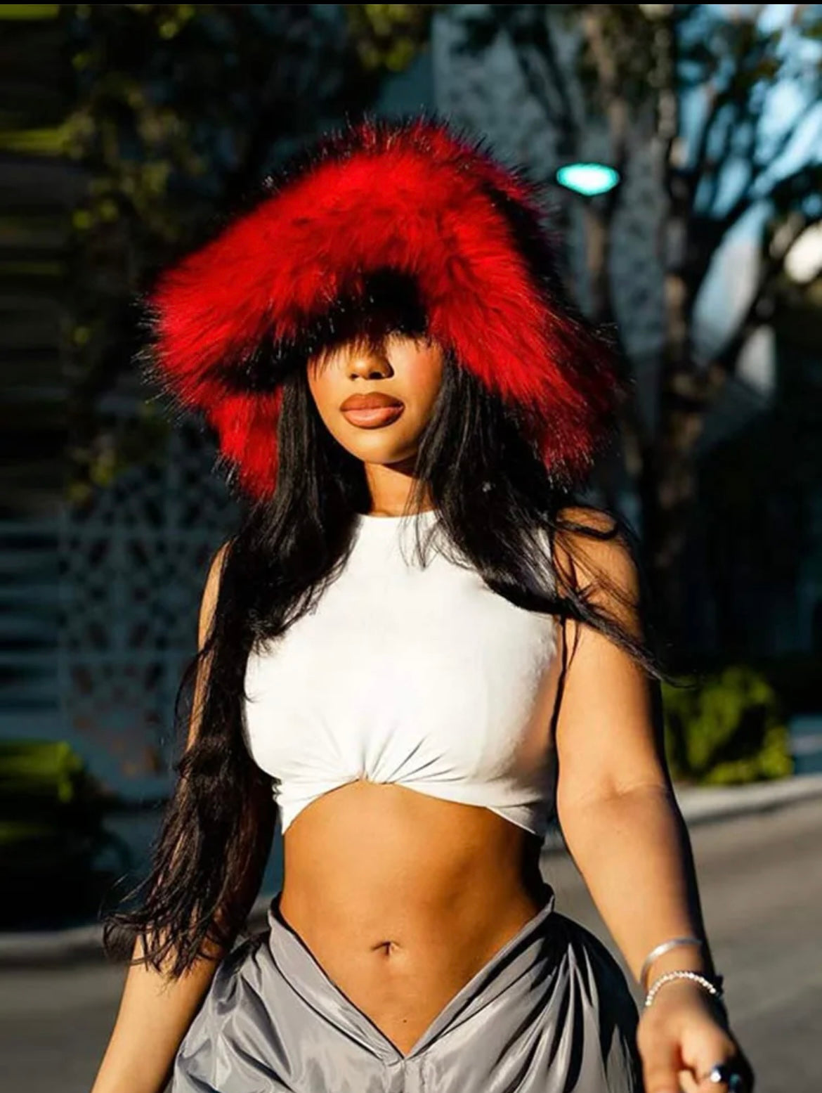 Fashionable Fur Bucket Hats