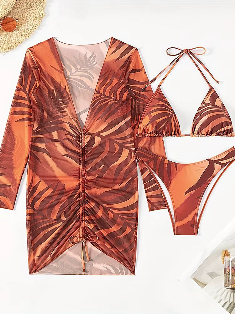 Red Beach Vibes Swimsuit