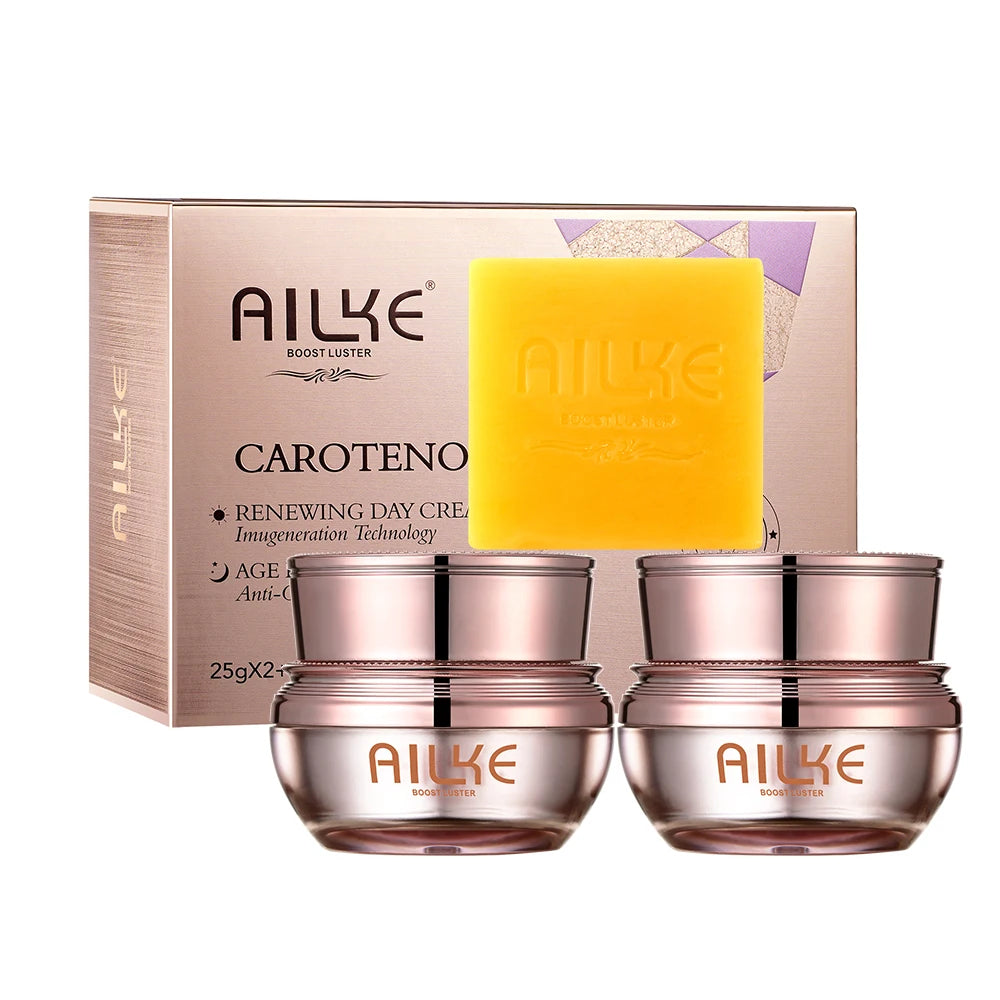 AILKE Carotene 3-In-1 Skin Care Set