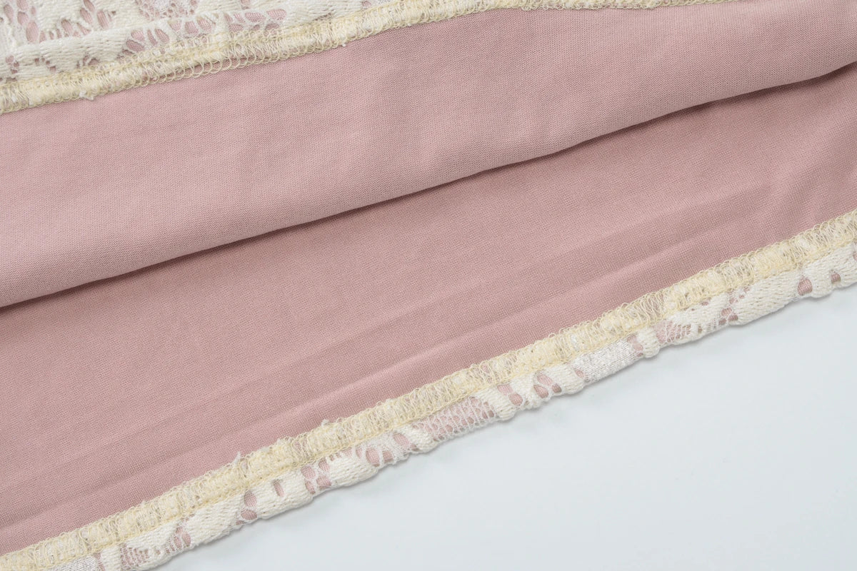 Elegant Lace Mini Dress