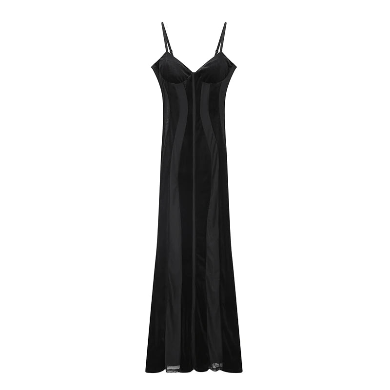 Black Velvet Dress