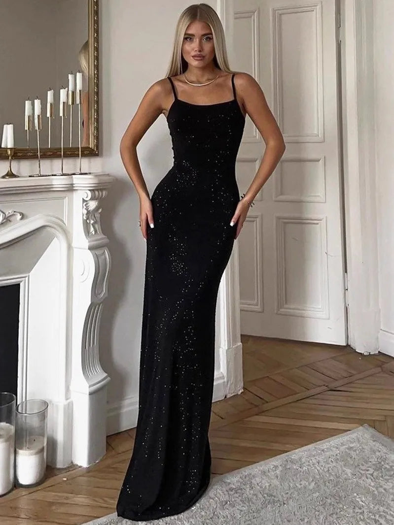 Classy Slim Black Dress