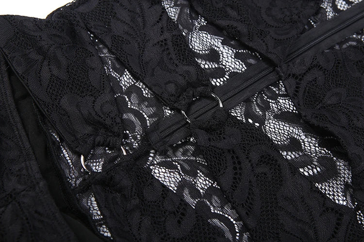 Open Lace Full body Jumpsuits