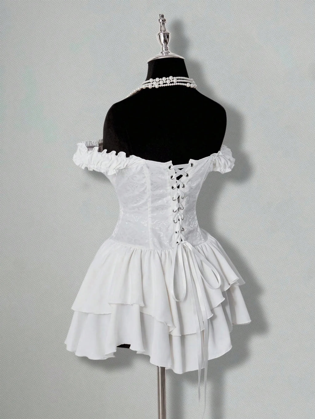 Cute Queen Style Short Dress