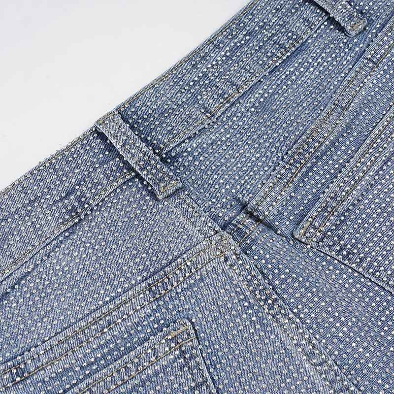 Sparkle Glam Rhinestone Shorts