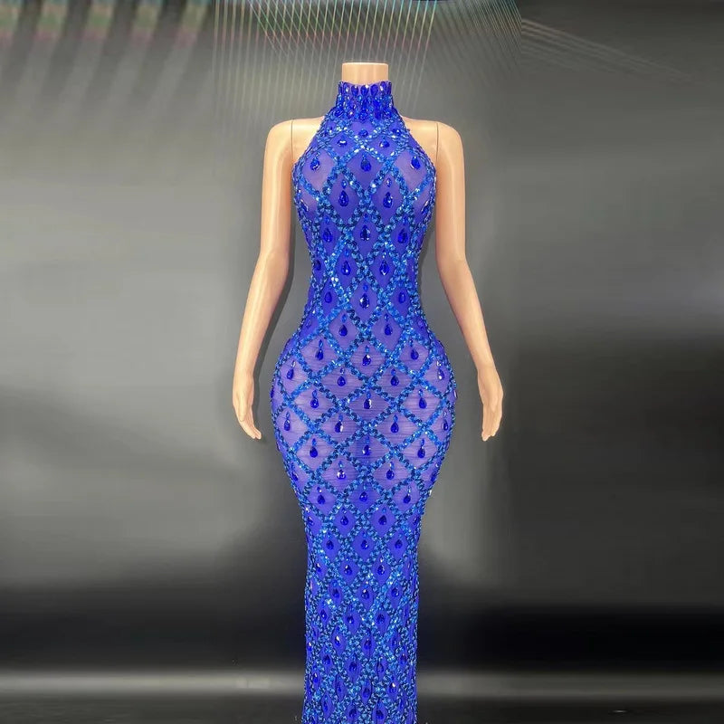 Luxurious Rhinestone Dress