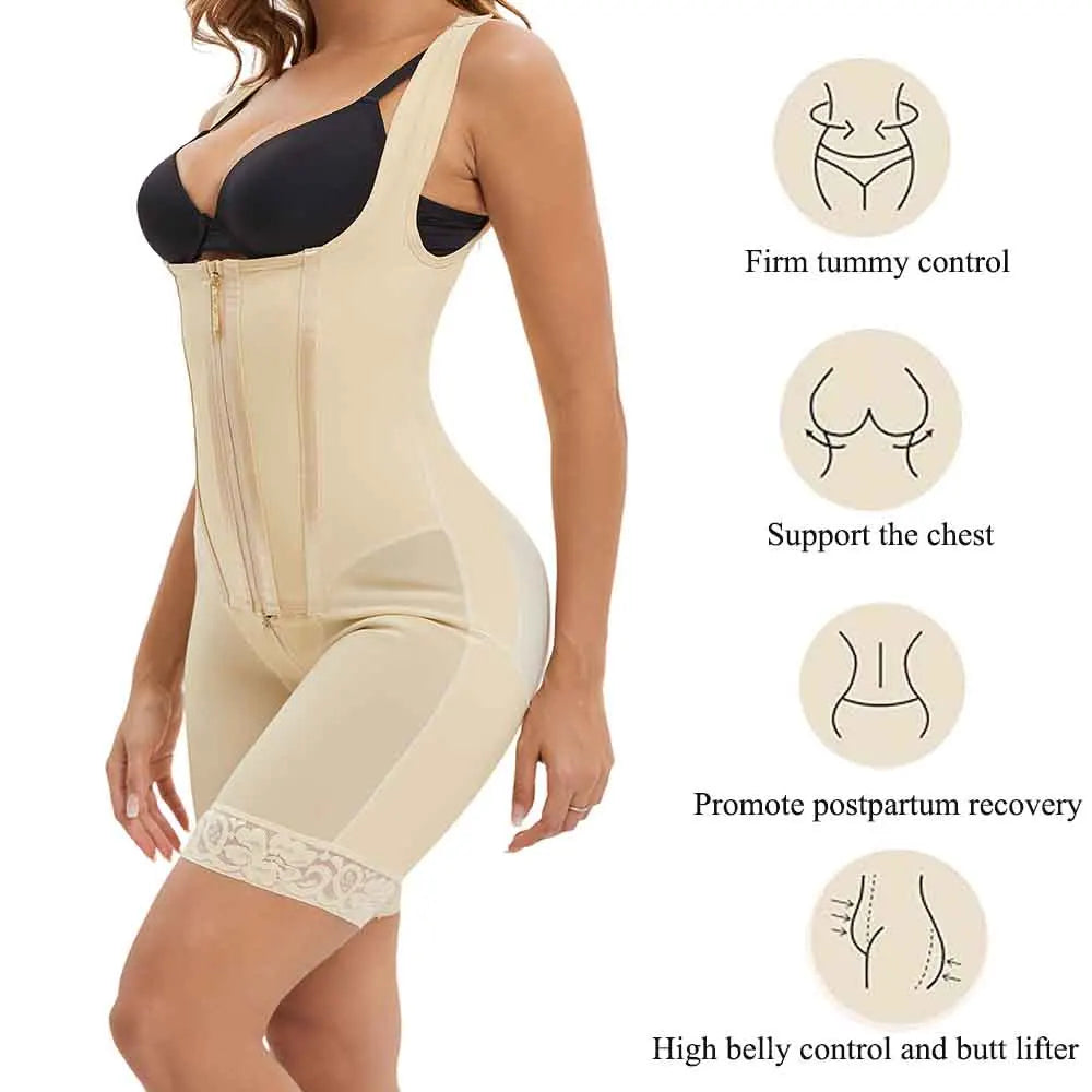 Full Body Shapewear Bodysuit for High Compression