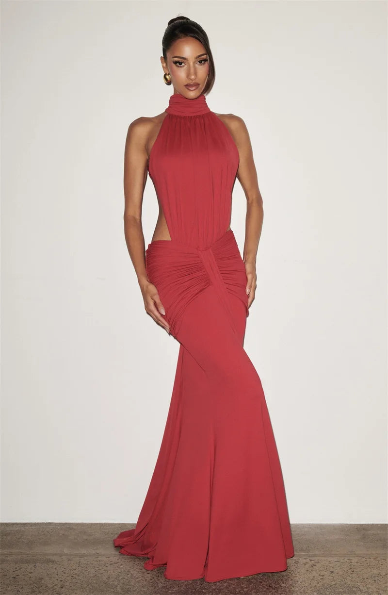 Royal Backless Dress