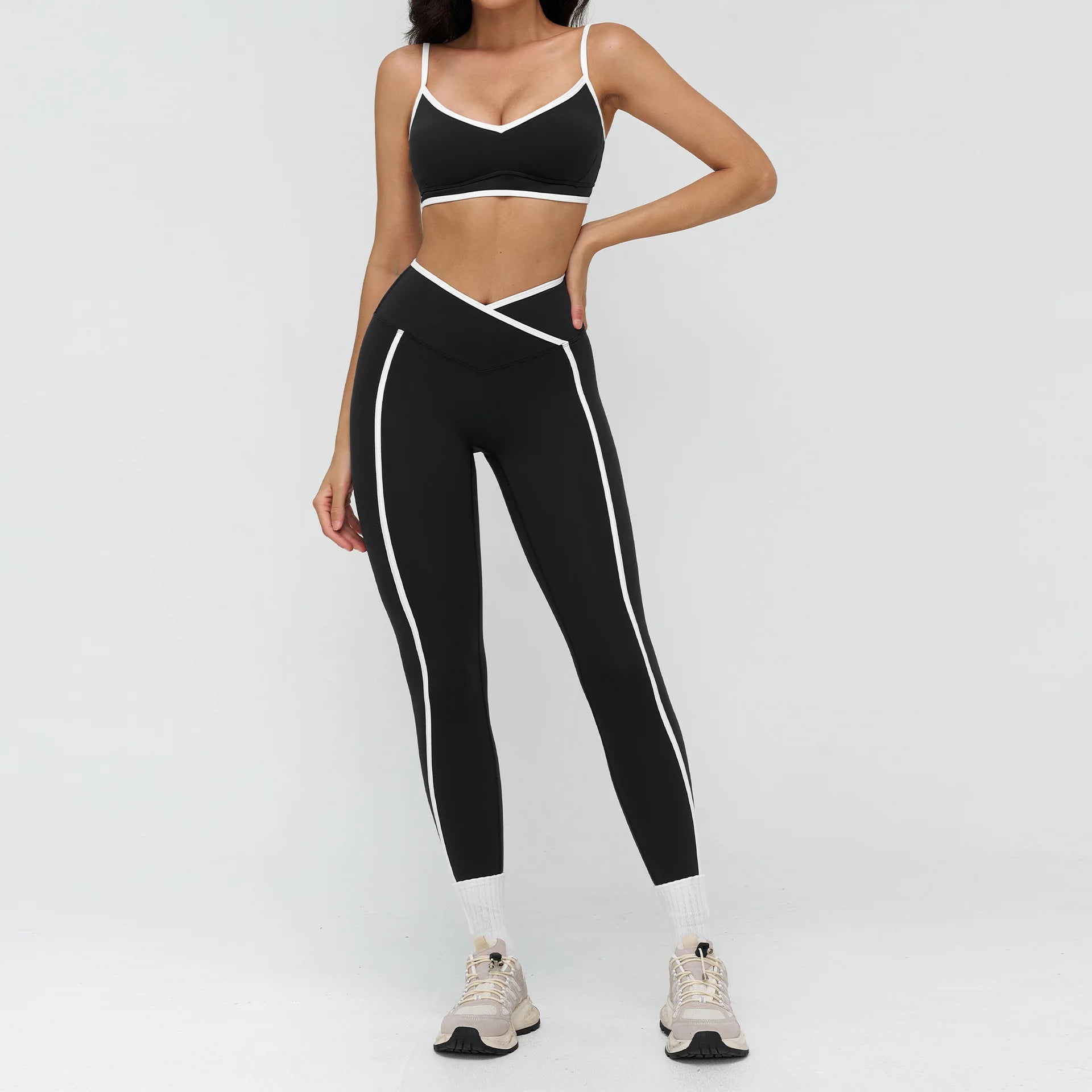 2pcs Gym Set (With Shorts or Leggings)