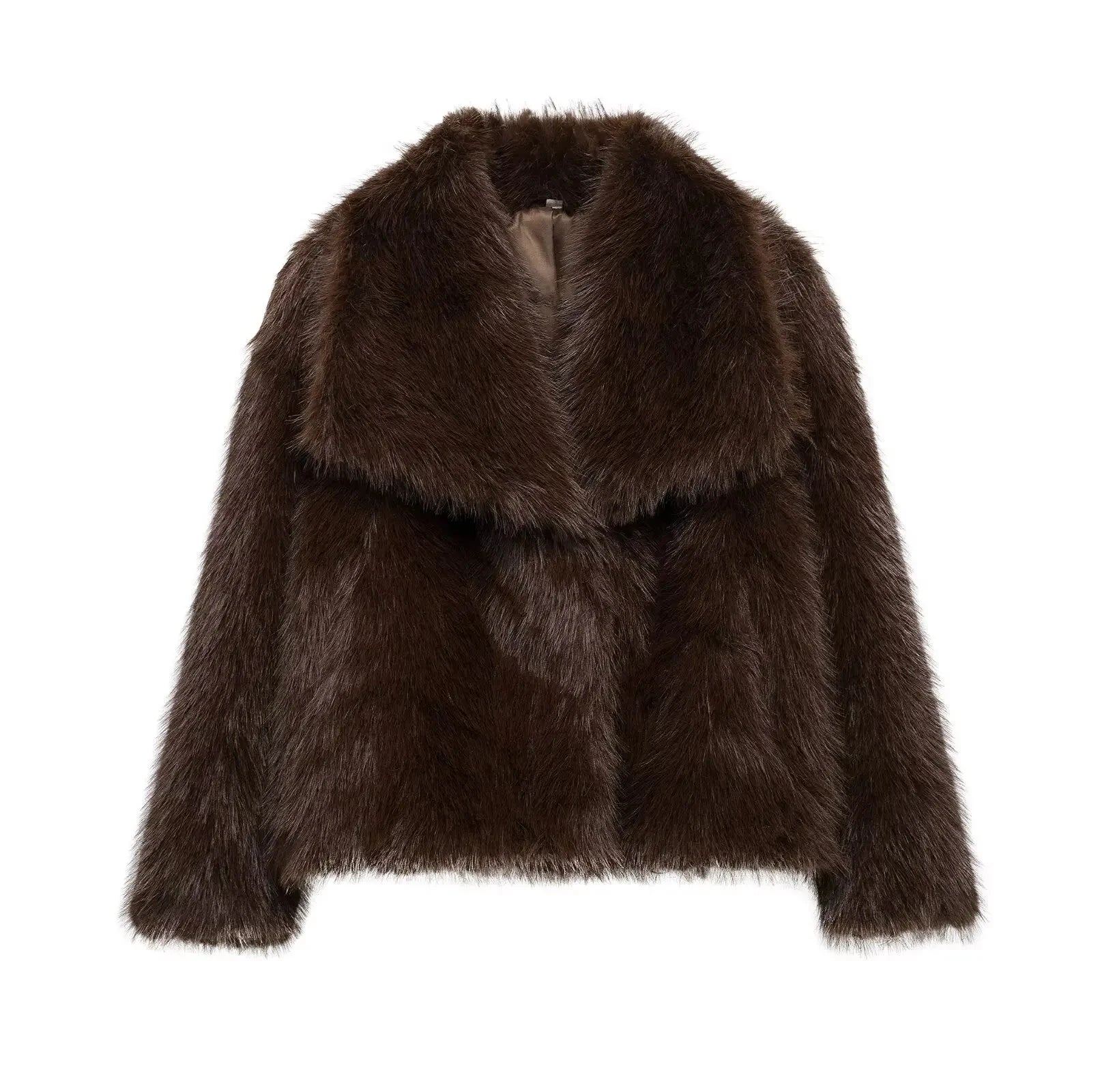 Deep Brown Fur Coat