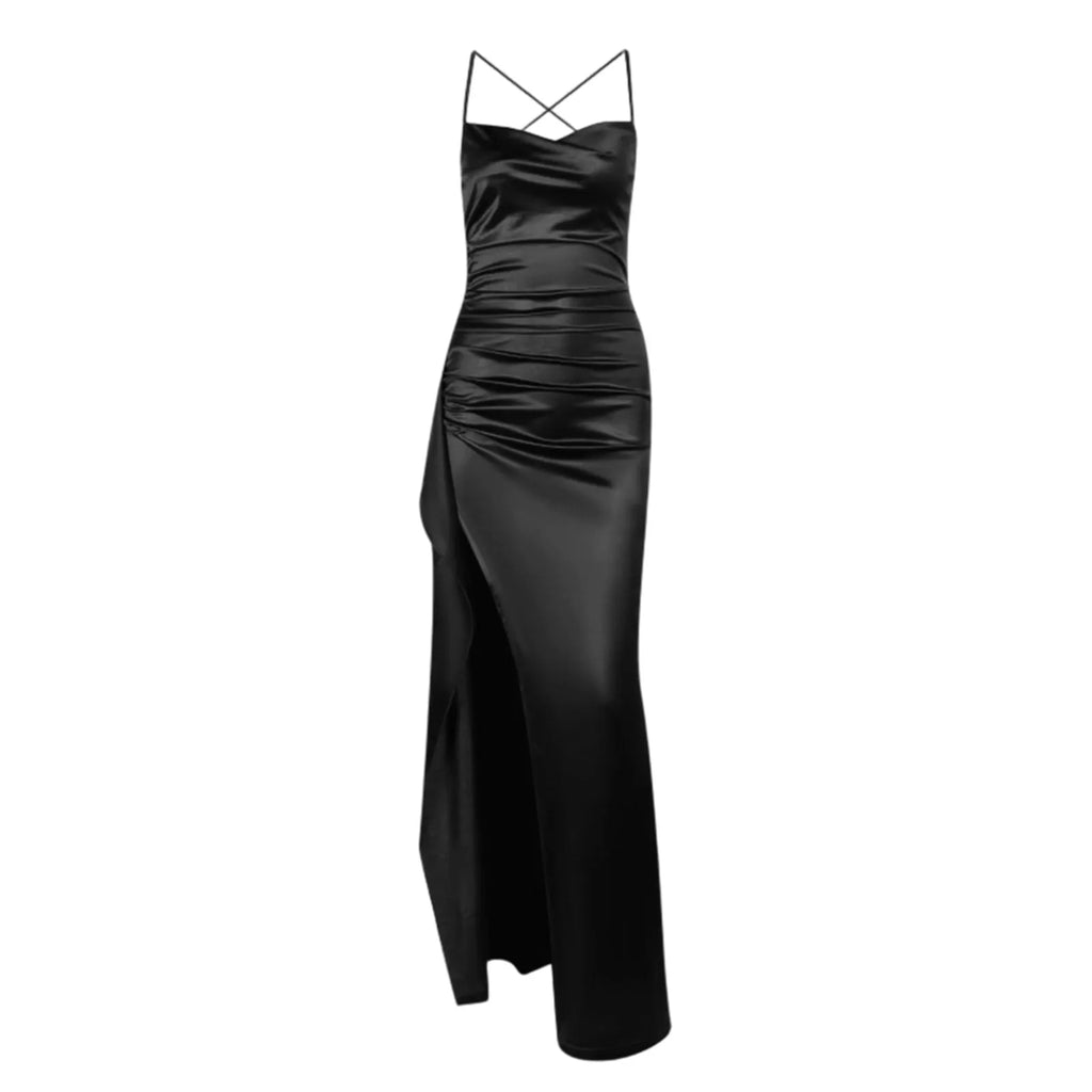 Exquisite Satin Ballroom Dress