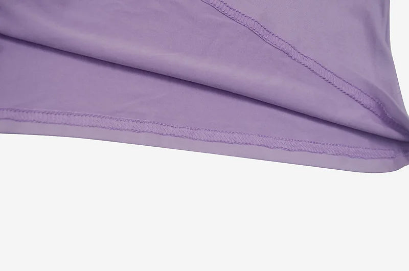 Fashionable High-Neck Long-Sleeved Dress