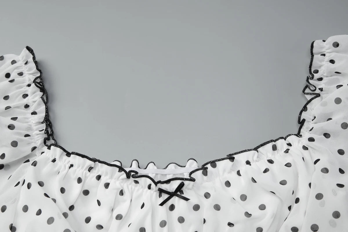 Polka Dot Print 2 Pieces Sets