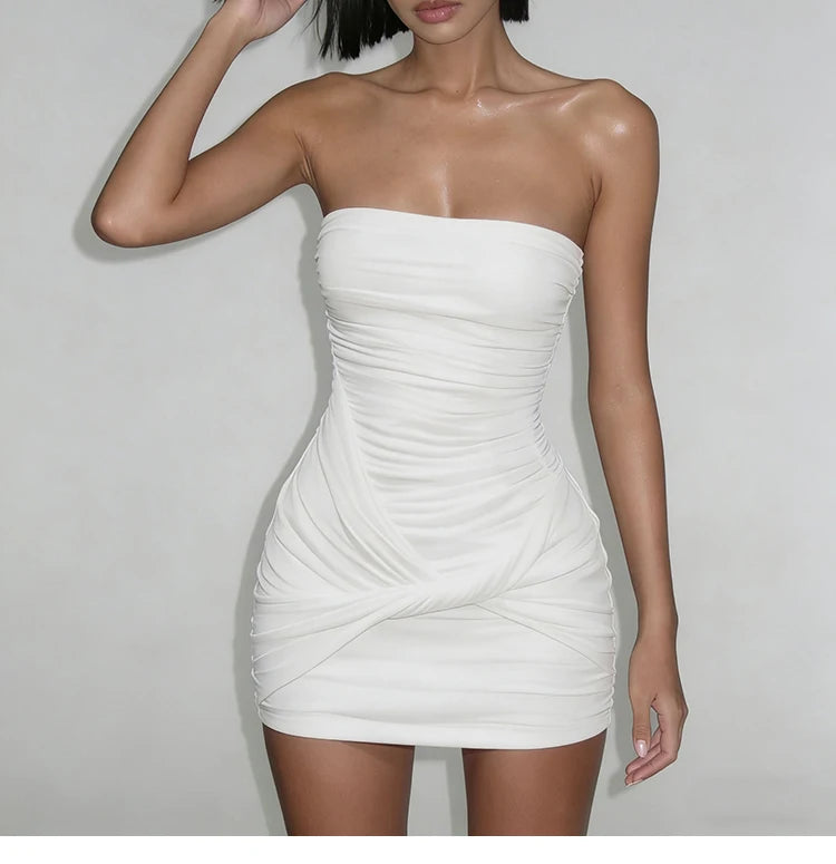 Sexy Twisted Bottom Dress