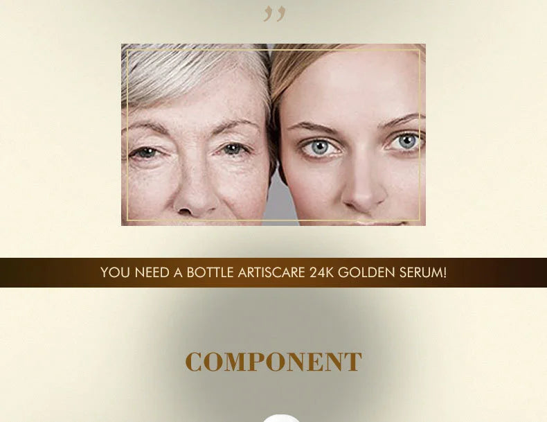 ARTISCARE 24k gold serum