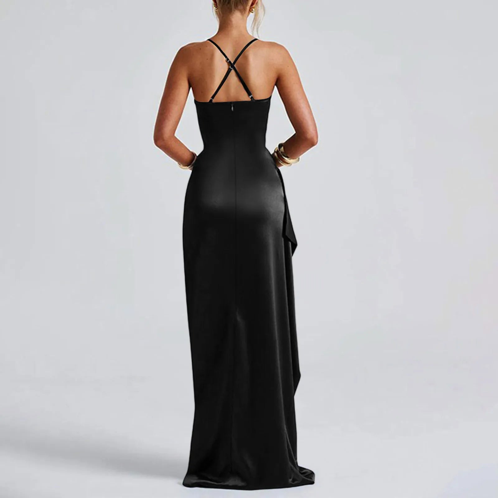 Exquisite Satin Ballroom Dress