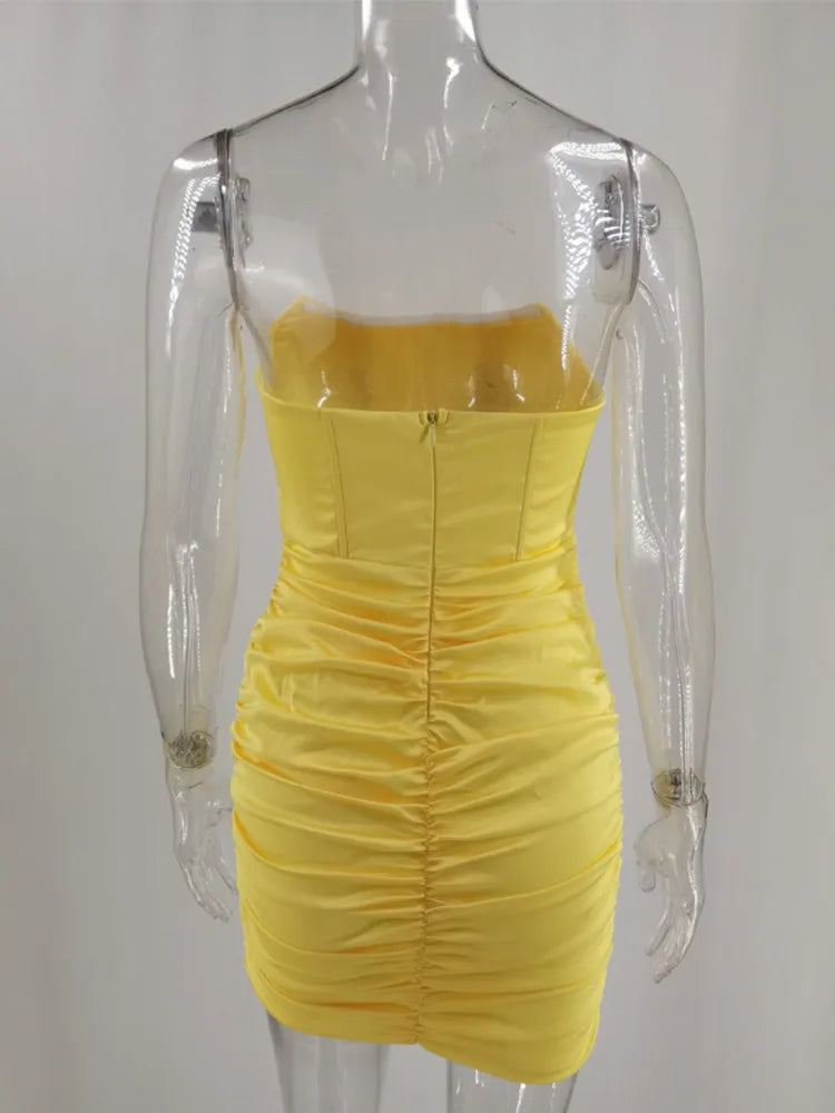 Off Shoulder Sexy Mini Dress
