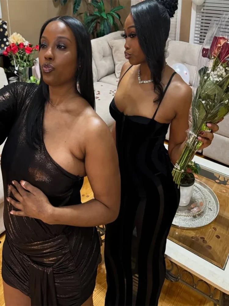 Black Velvet Dress