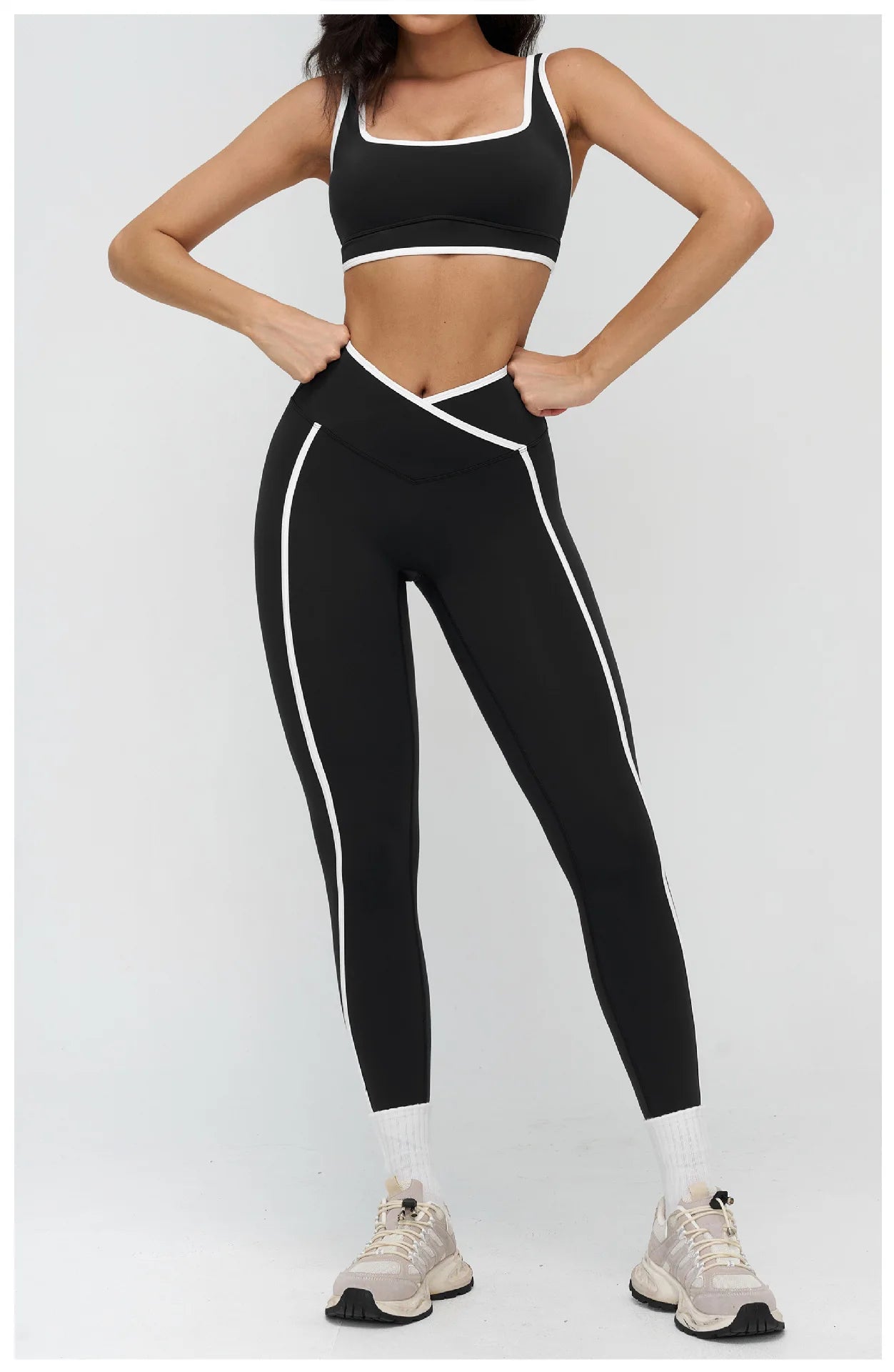 2pcs Gym Set (With Shorts or Leggings)