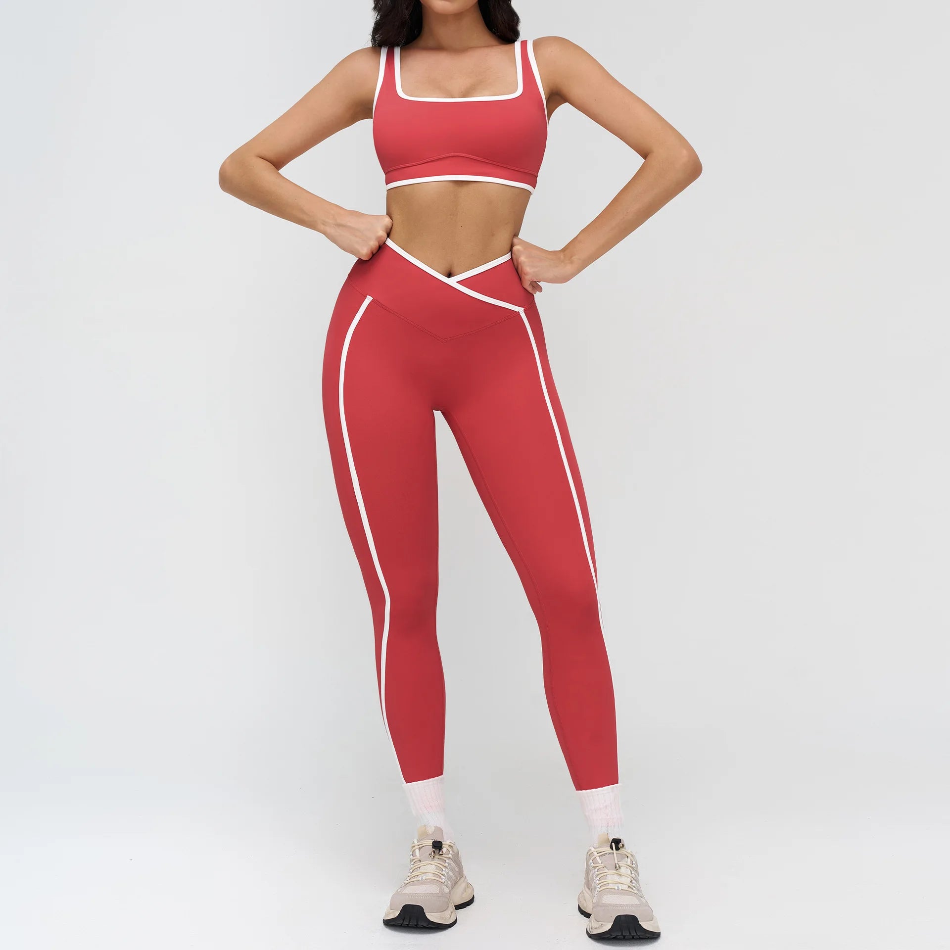 2pcs Gym Set (With Shorts or Leggings)