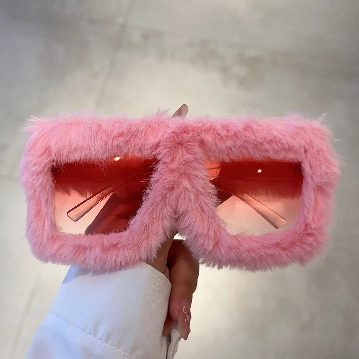 Furry Square Shades