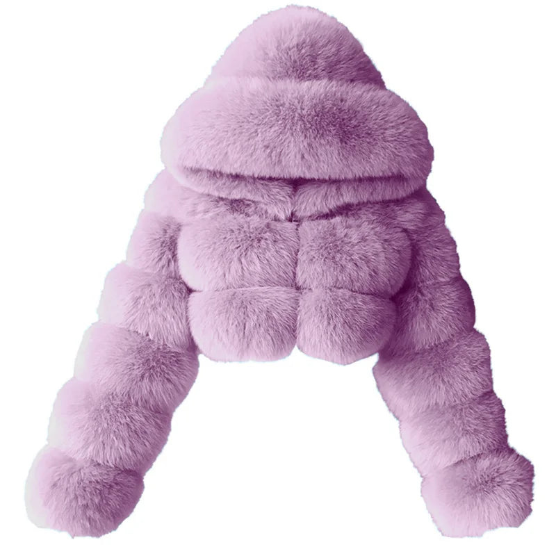 Fashionable Fur Winter Coat