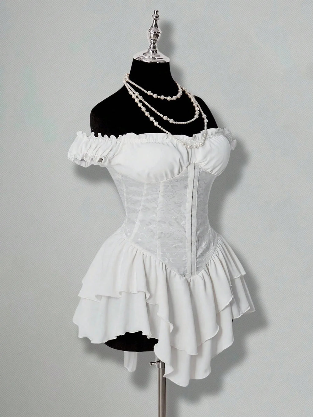 Cute Queen Style Short Dress