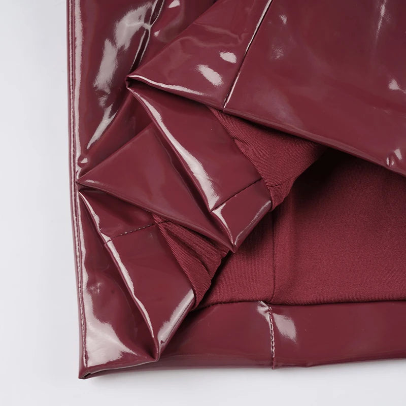 Leather Bodycon Dress