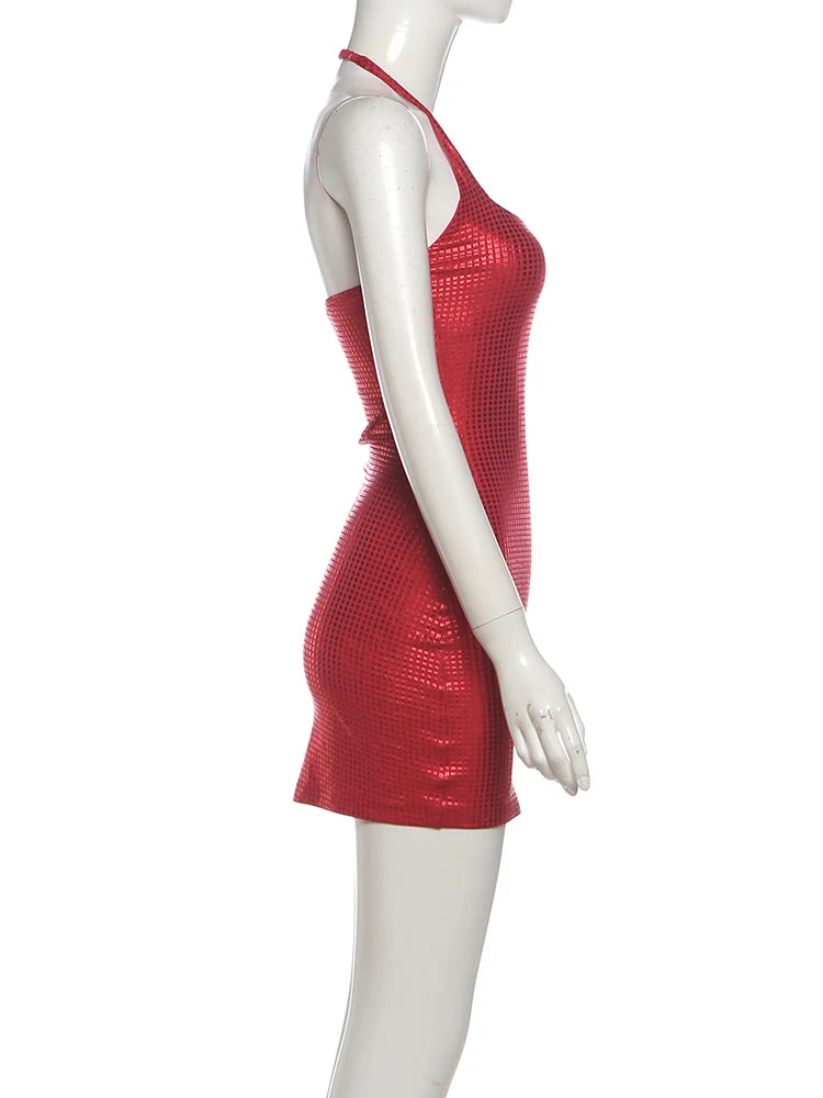 Shiny Elegant Rhinestone Dress