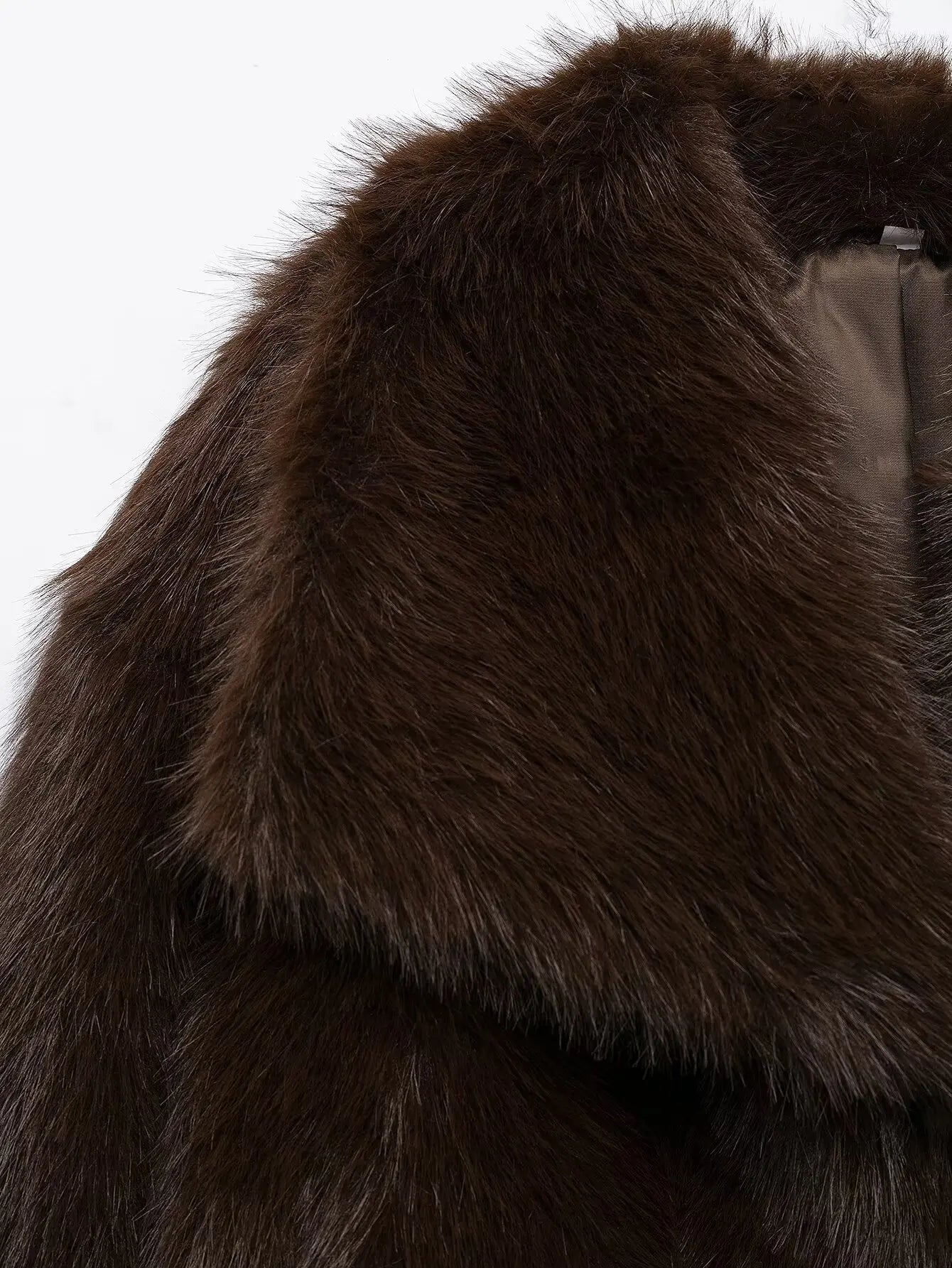 Deep Brown Fur Coat