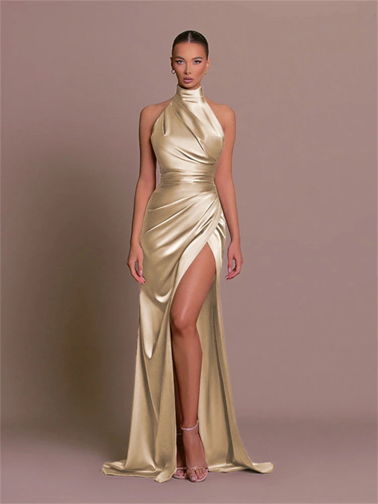Luxurious Satin Dress