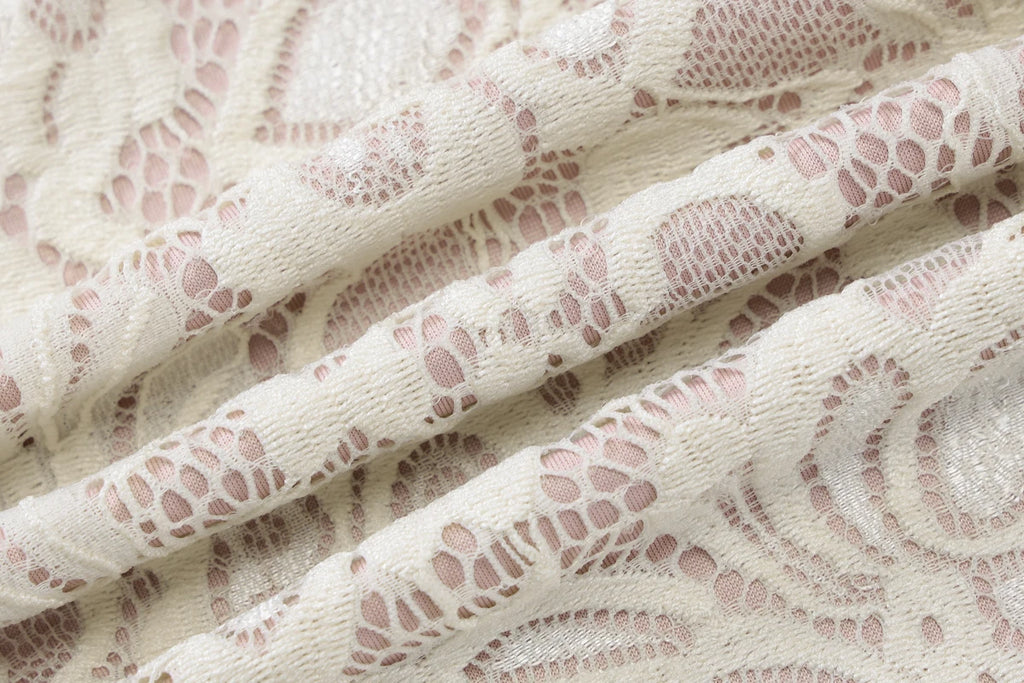 Elegant Lace Mini Dress