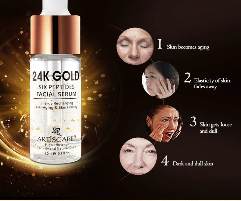 ARTISCARE 24k gold serum