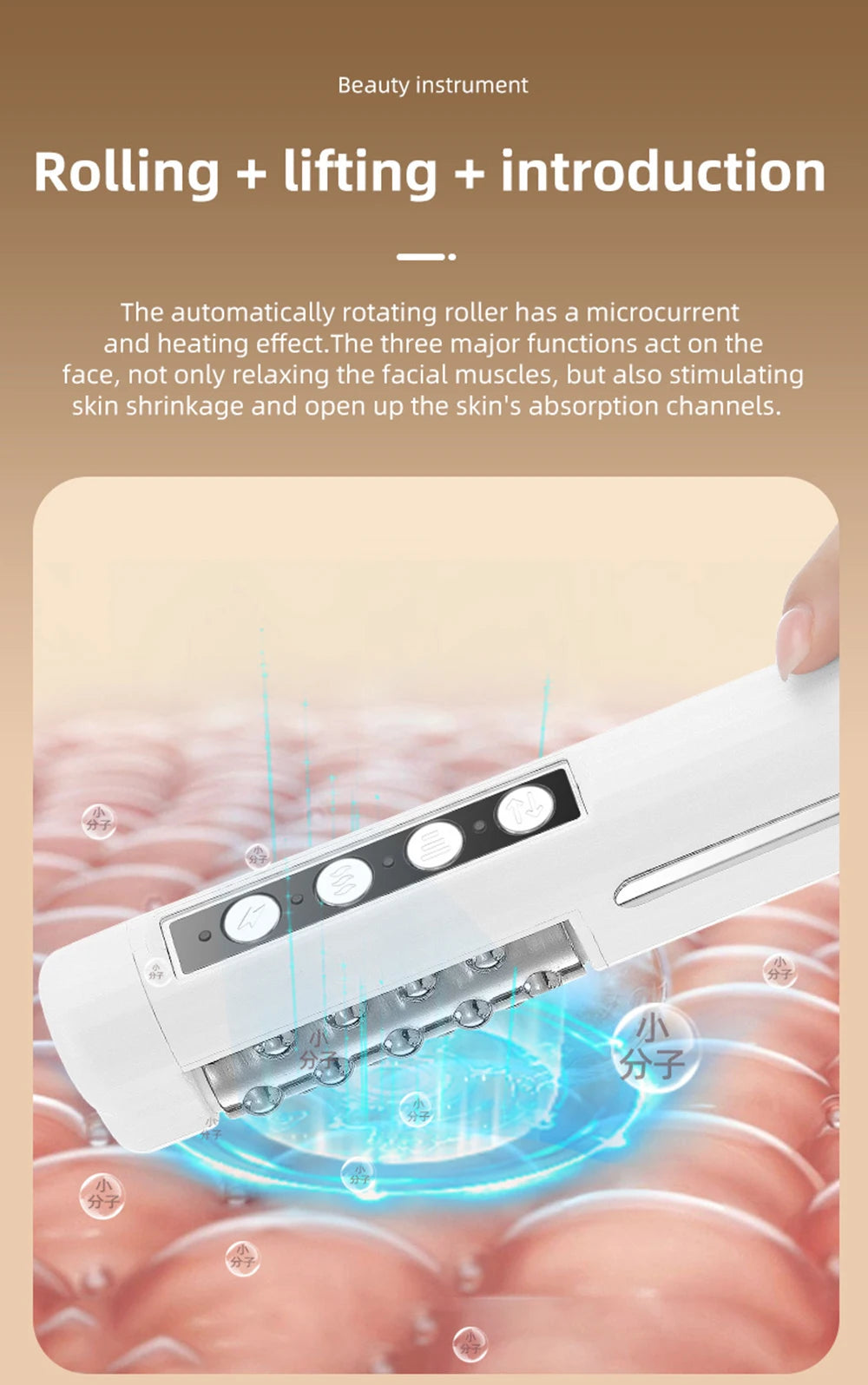 360 Rotation Roller Face Lifting Machine