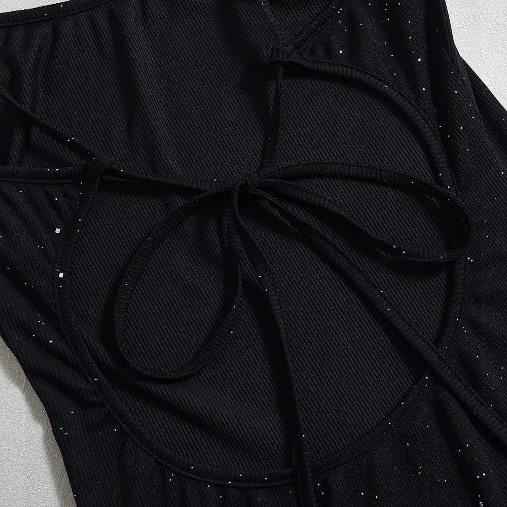 Classy Slim Black Dress