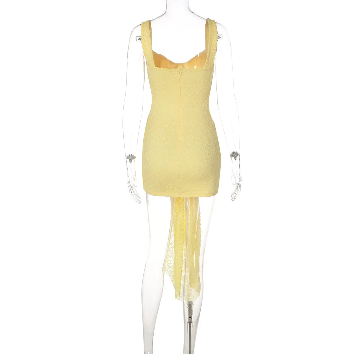 Classy Tie Up Lace Dress