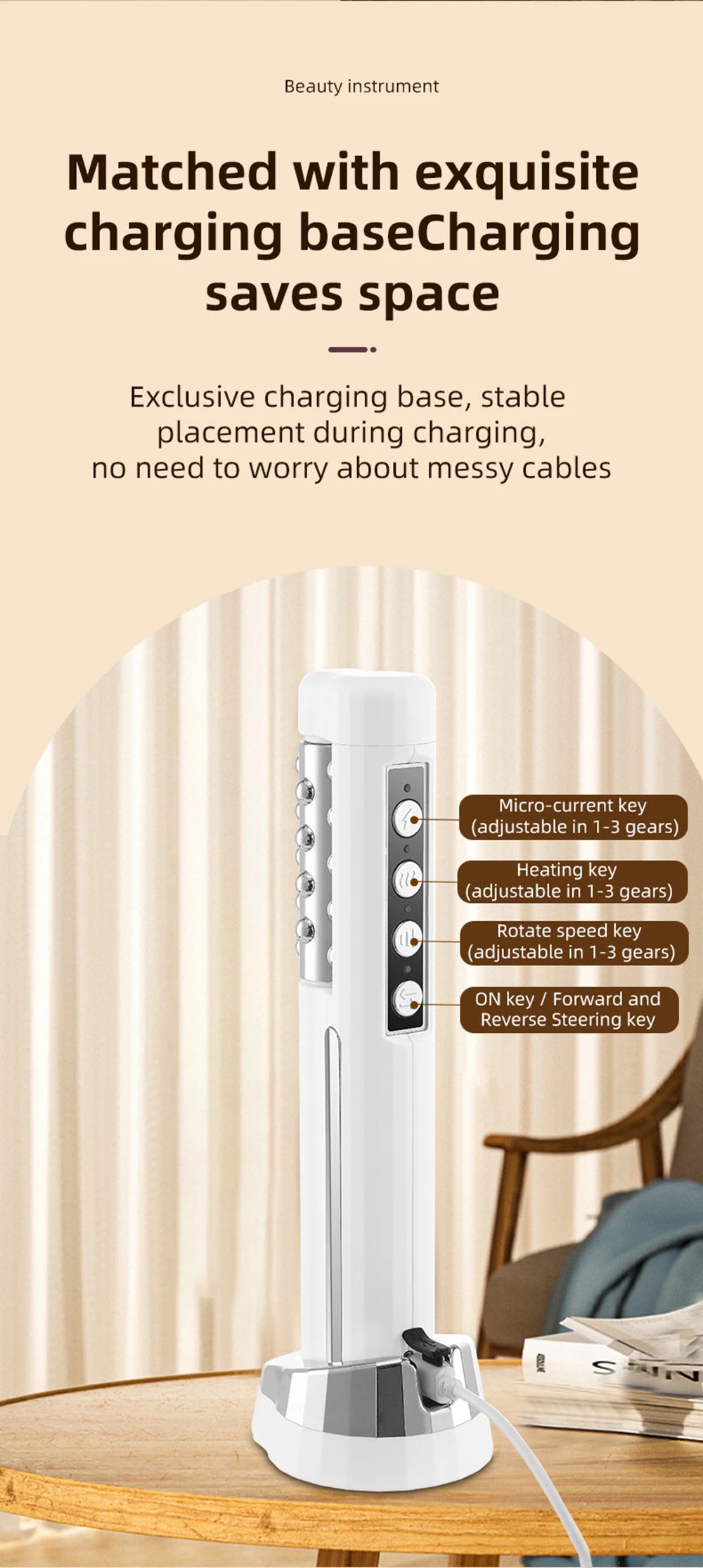 360 Rotation Roller Face Lifting Machine