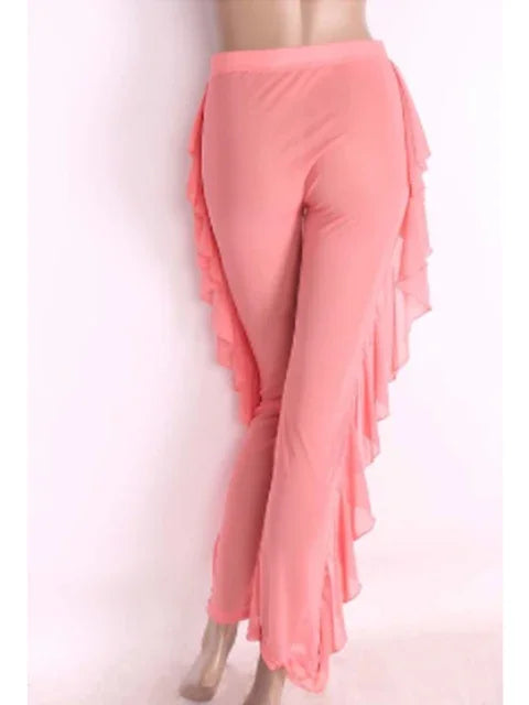 Transparent Ruffle Bikini Cover Up