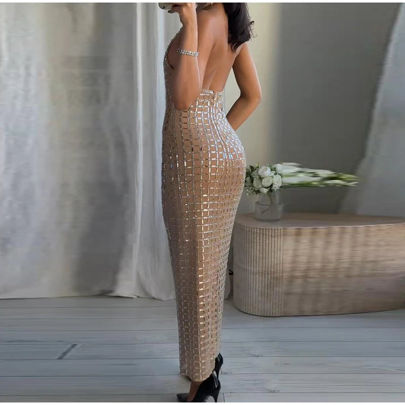Classy Long Bling Dress