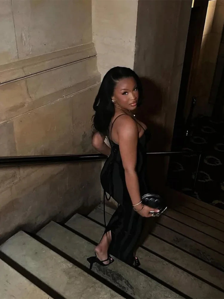 Black Velvet Dress