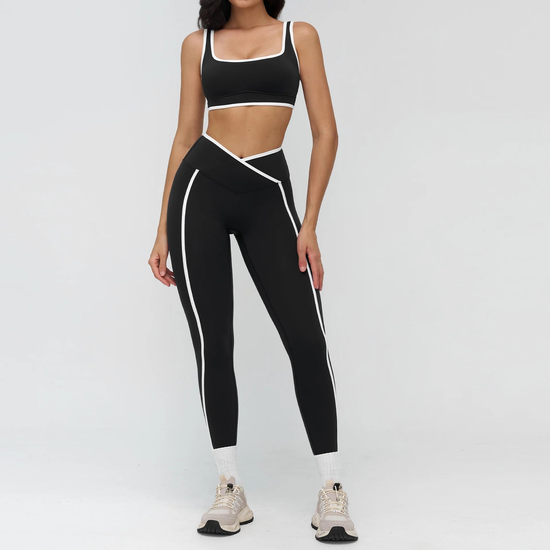 2pcs Gym Set (With Shorts or Leggings)