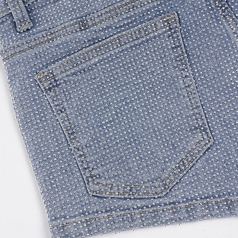 Sparkle Glam Rhinestone Shorts