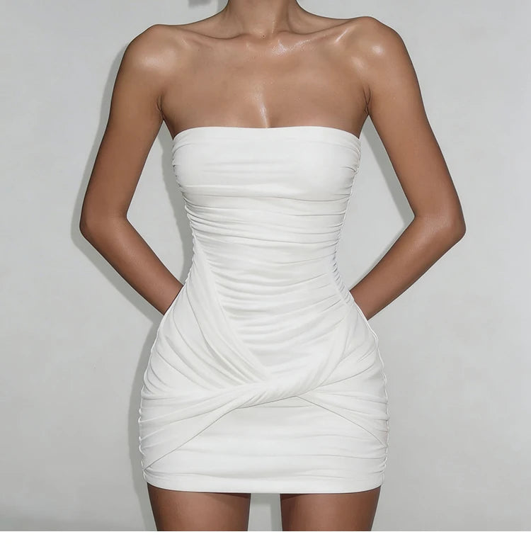 Sexy Twisted Bottom Dress