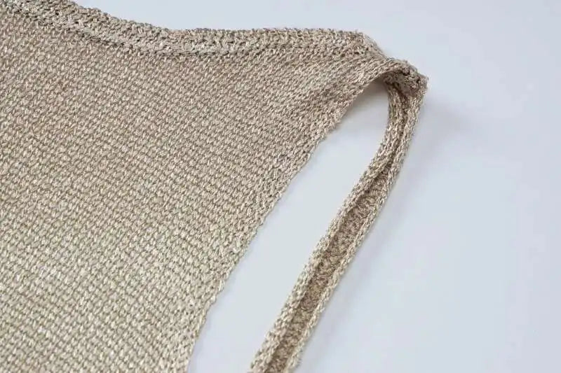 Sparkle Backless Dress